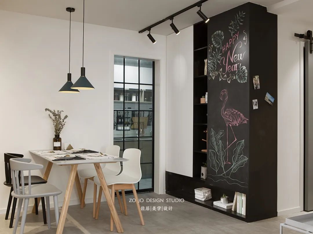 《夏天的风》成都 90 平米精致北欧风寓所-26