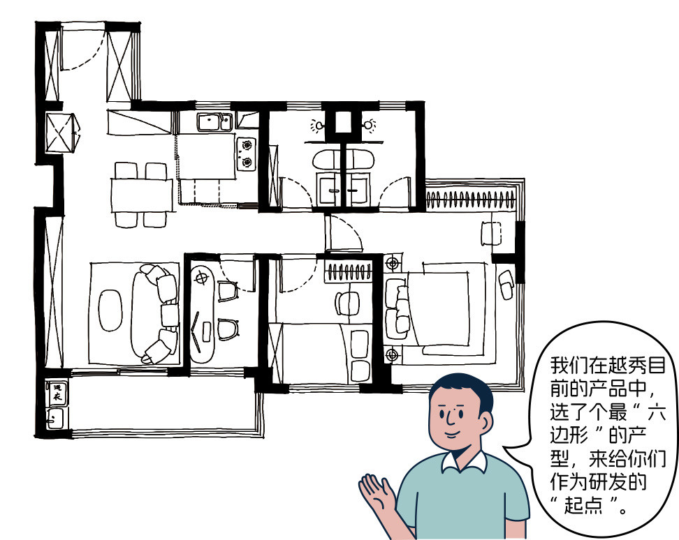 超级平常 | 洄游动线+场景化，越秀地产与超级平常为年轻家庭研发成长性新家-19