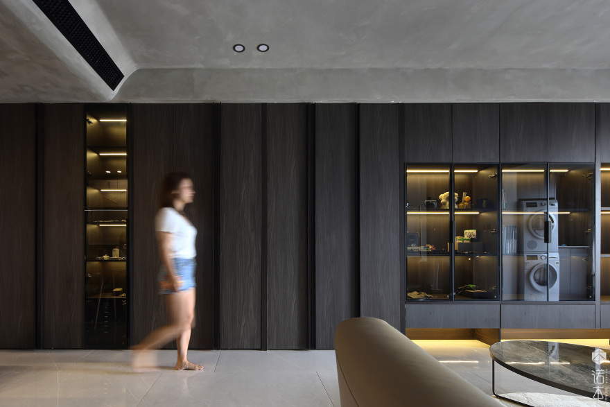 暗色系·当代都市的精致生活丨中国成都丨诺本空间设计-10