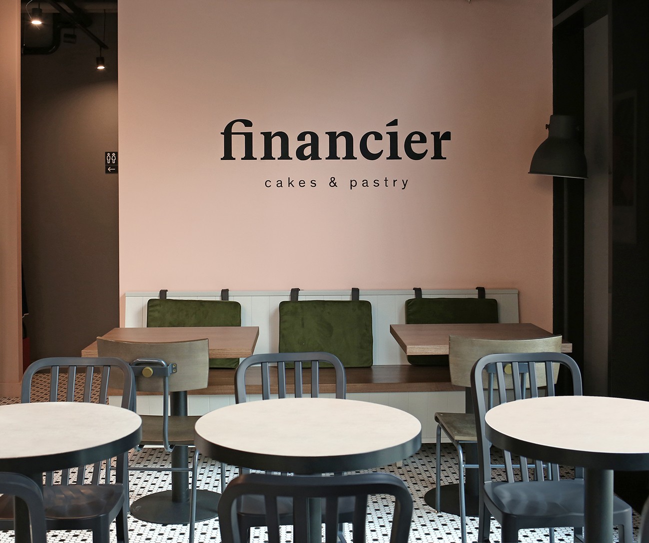 Financier cafe / Interior-10