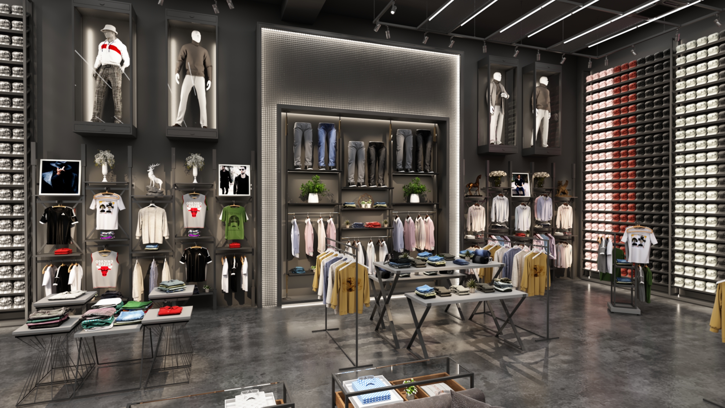 Clothing and Footwear Store Design-9