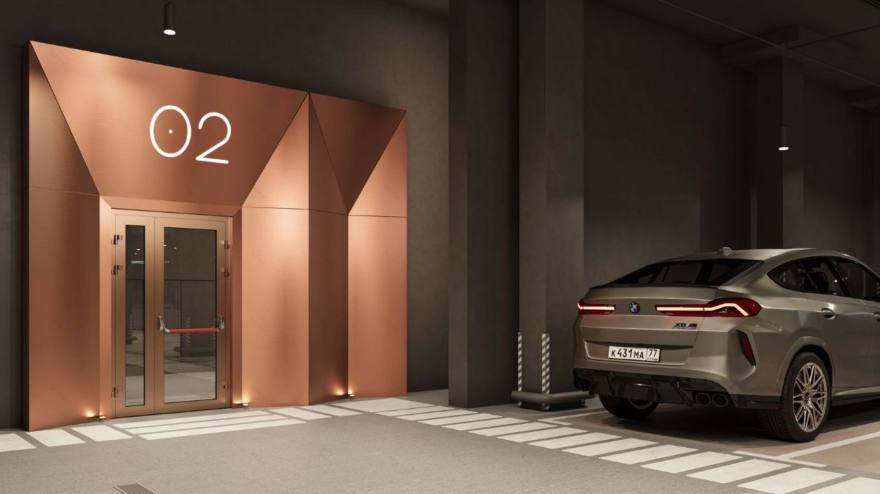 罗巴切夫斯基广场(小区门厅)丨BUROWHITE-21