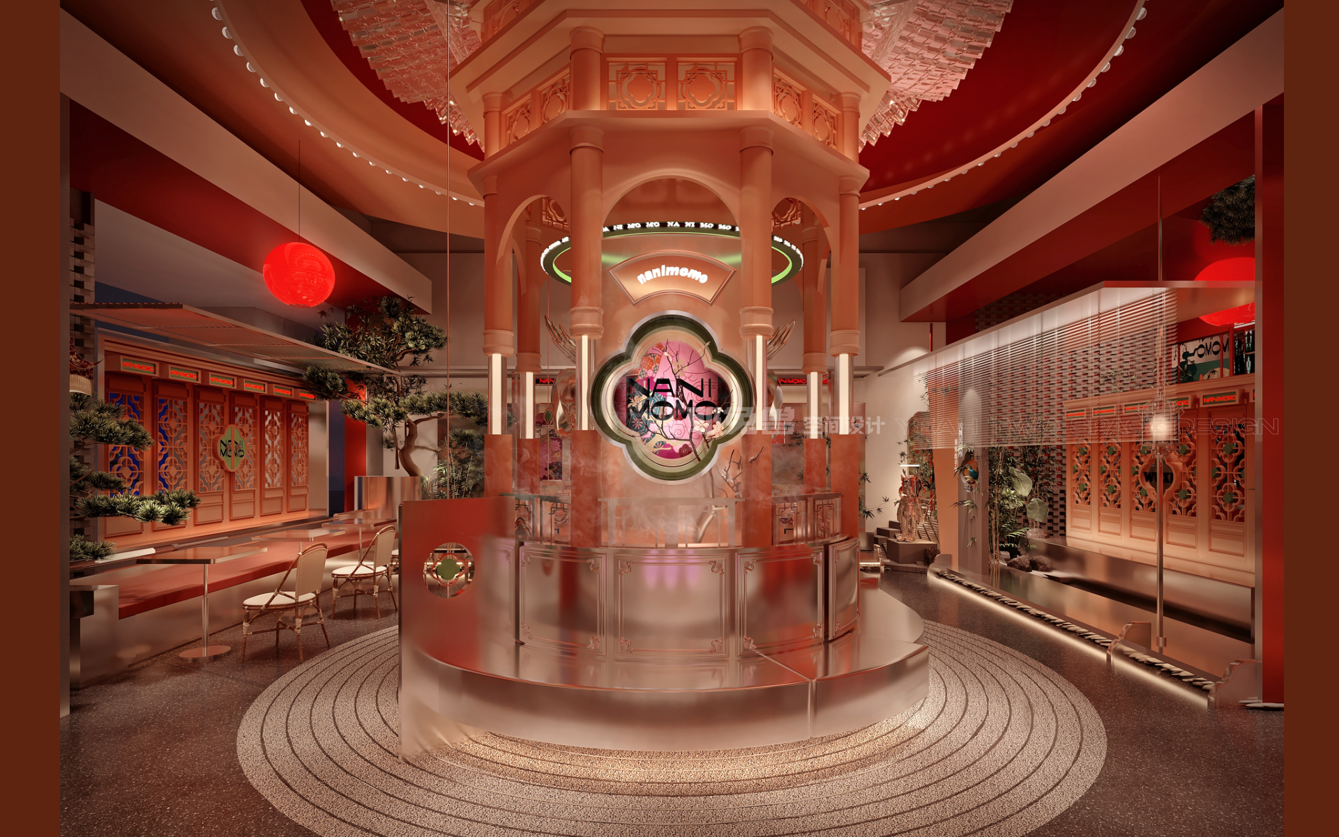 江南园林咖啡馆 · Nanimomo 品牌新演绎-5