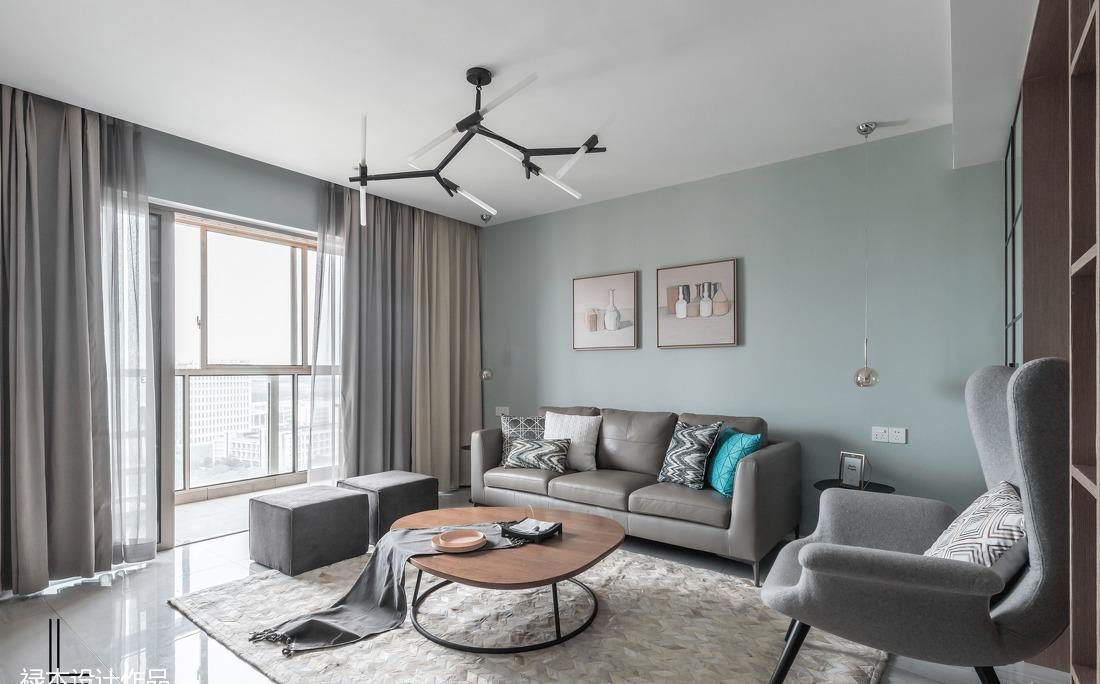 禄本设计丨平层-0