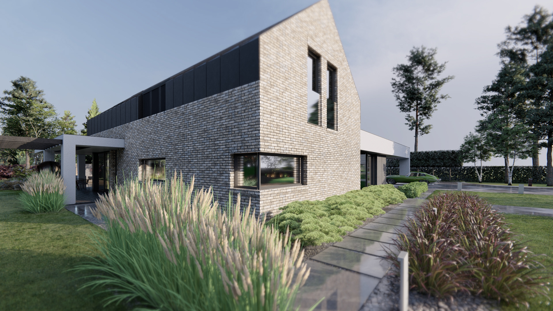 带游泳池的花园丨波兰波兹南丨景观设计师Adrianna Rutkowska-7