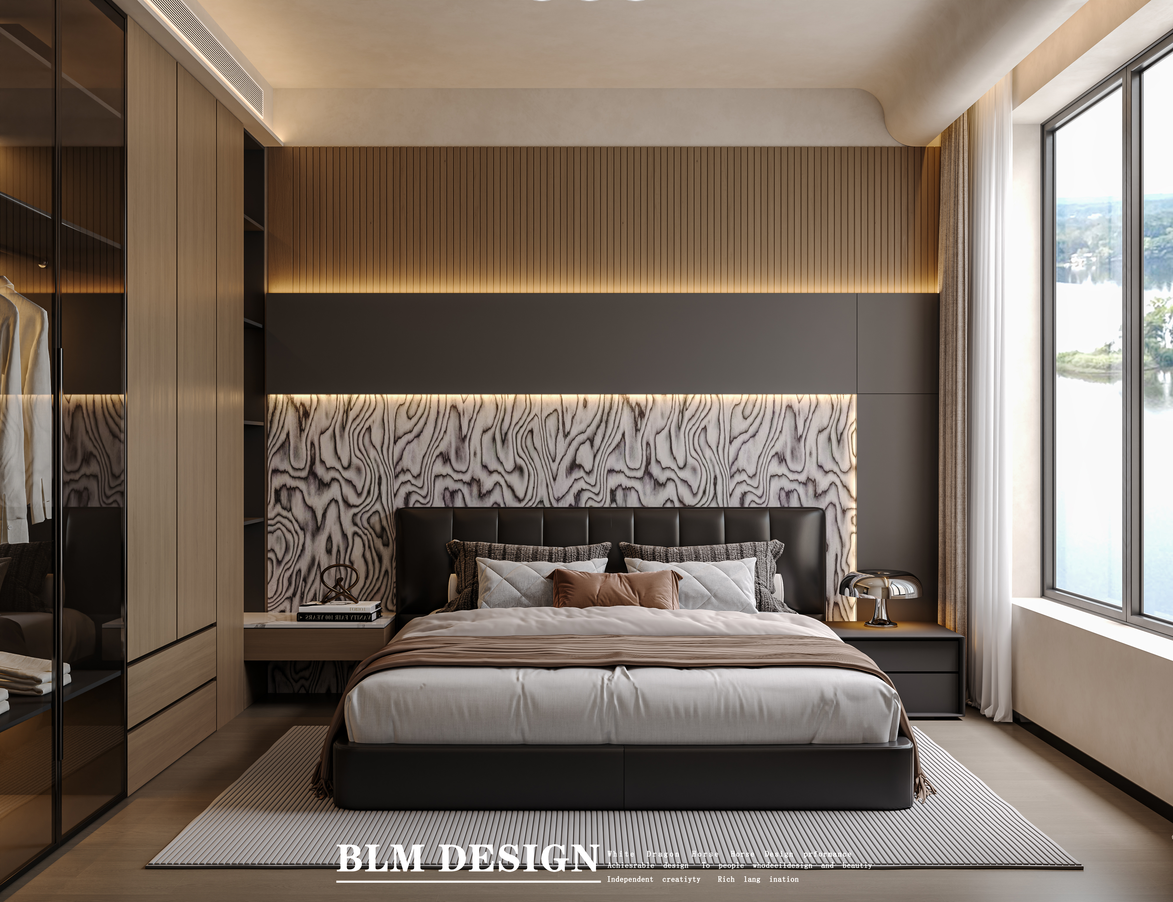 轻奢风别墅案例-7