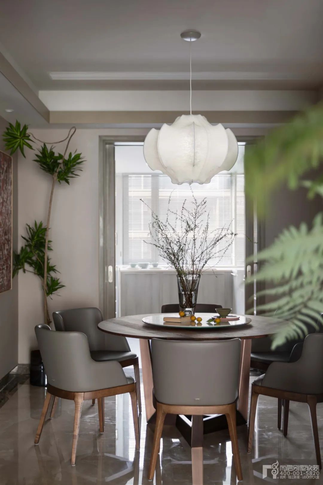 新中式风尚层别墅丨中国杭州丨杭州尚层装饰-36