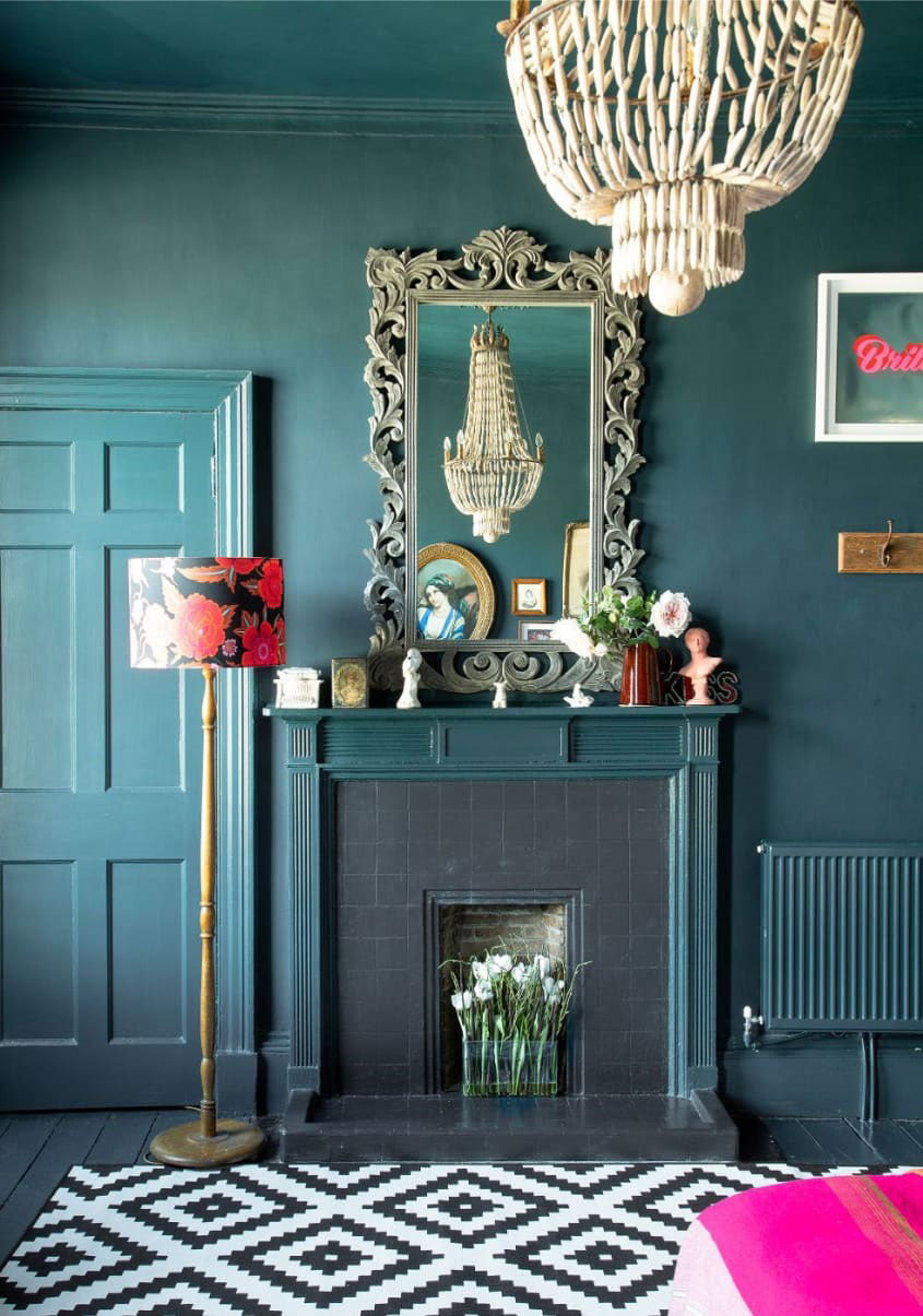 色彩斑斓的苏格兰爱丁堡乔治亚风格公寓-12