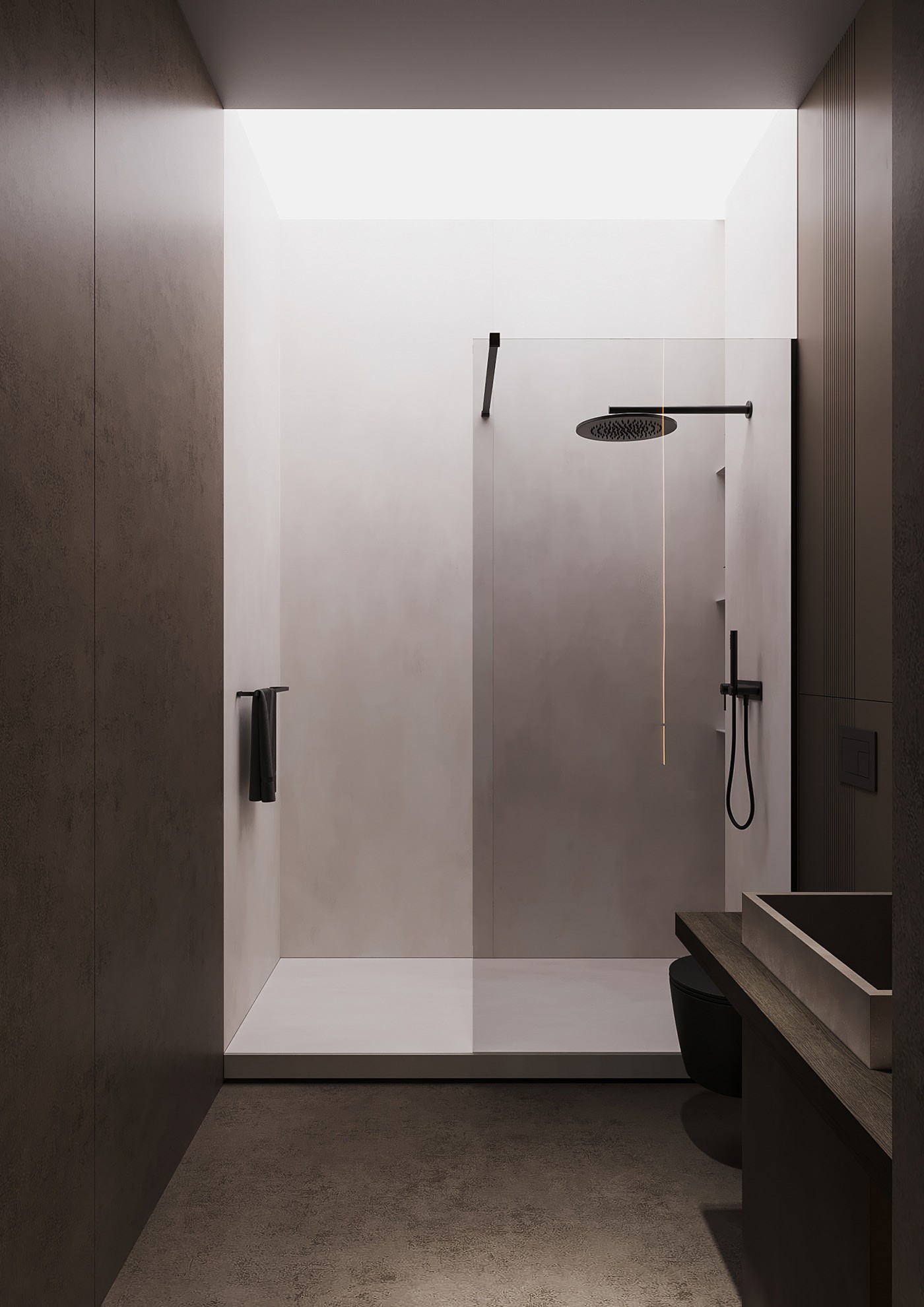 130㎡中性色系住宅设计 超精致！-10