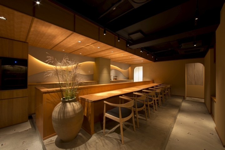 Oryouri Horikawa 日本民族风格餐厅丨日本大阪丨建筑工作室 mousetrap-1