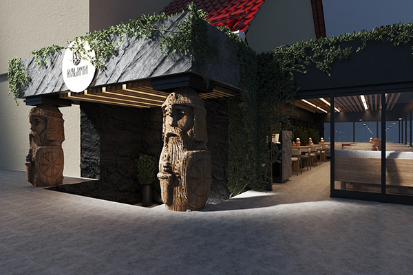 НАСЛЕДЗЬЕ（HERITAGE）餐厅室内设计项目丨白俄罗斯维捷布斯克丨Maryia Matsiash （ANIKIИA）-60