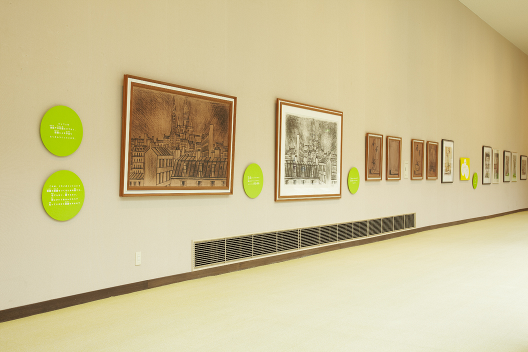 ベルナール・ビュフェ美術館展示构成及空间设计丨日本东京-15