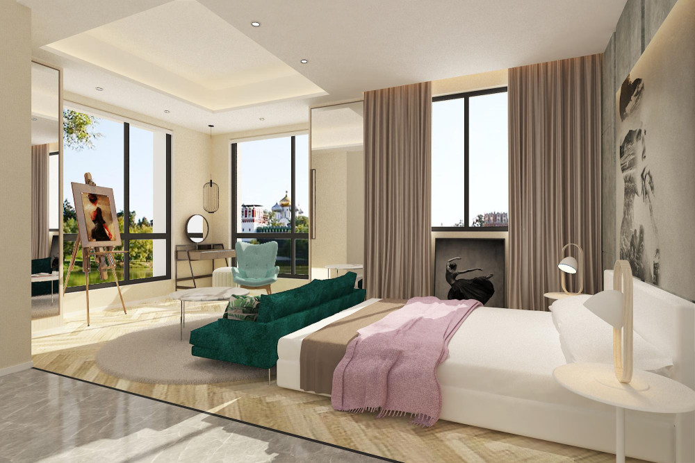 南京翠湖山居别墅样板丨效果图+施工图+概念方案+软装方案+物料清单-5