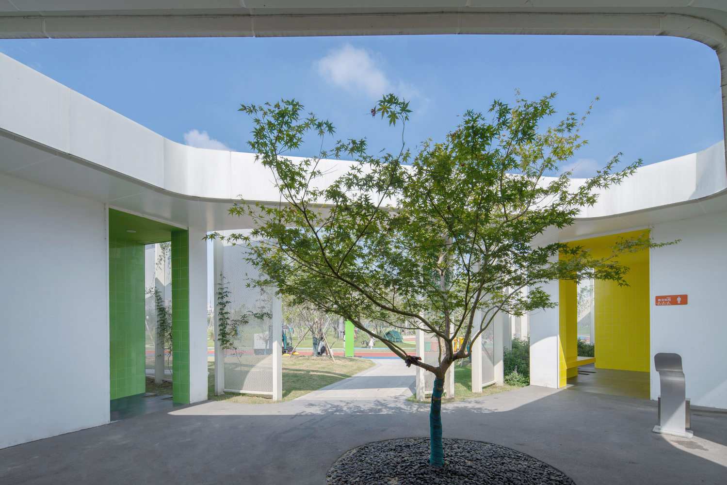 杭州临平体育公园休息驿站-28