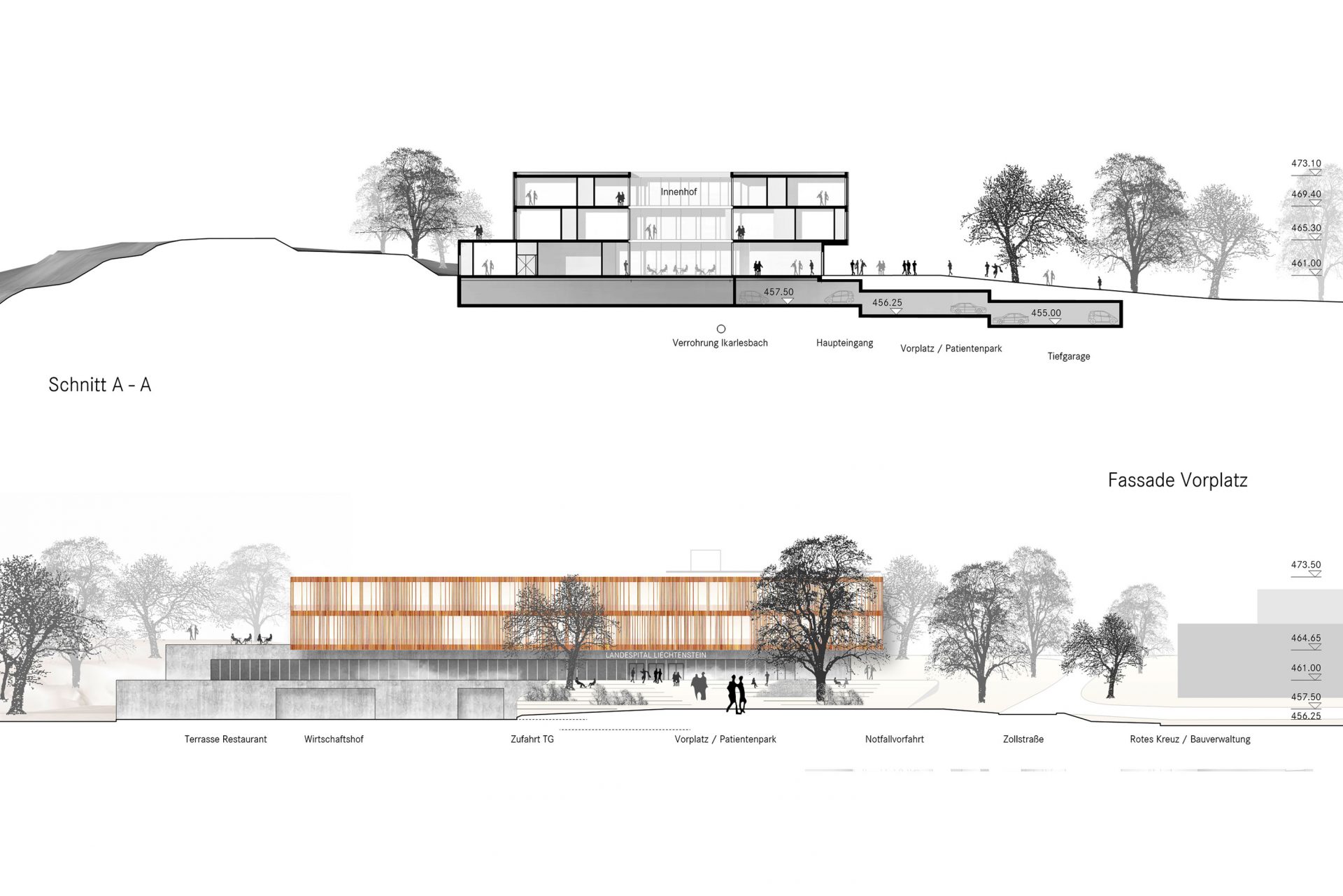 Landesspital Liechtenstein Vaduz Neubau eines Akutspitals-6