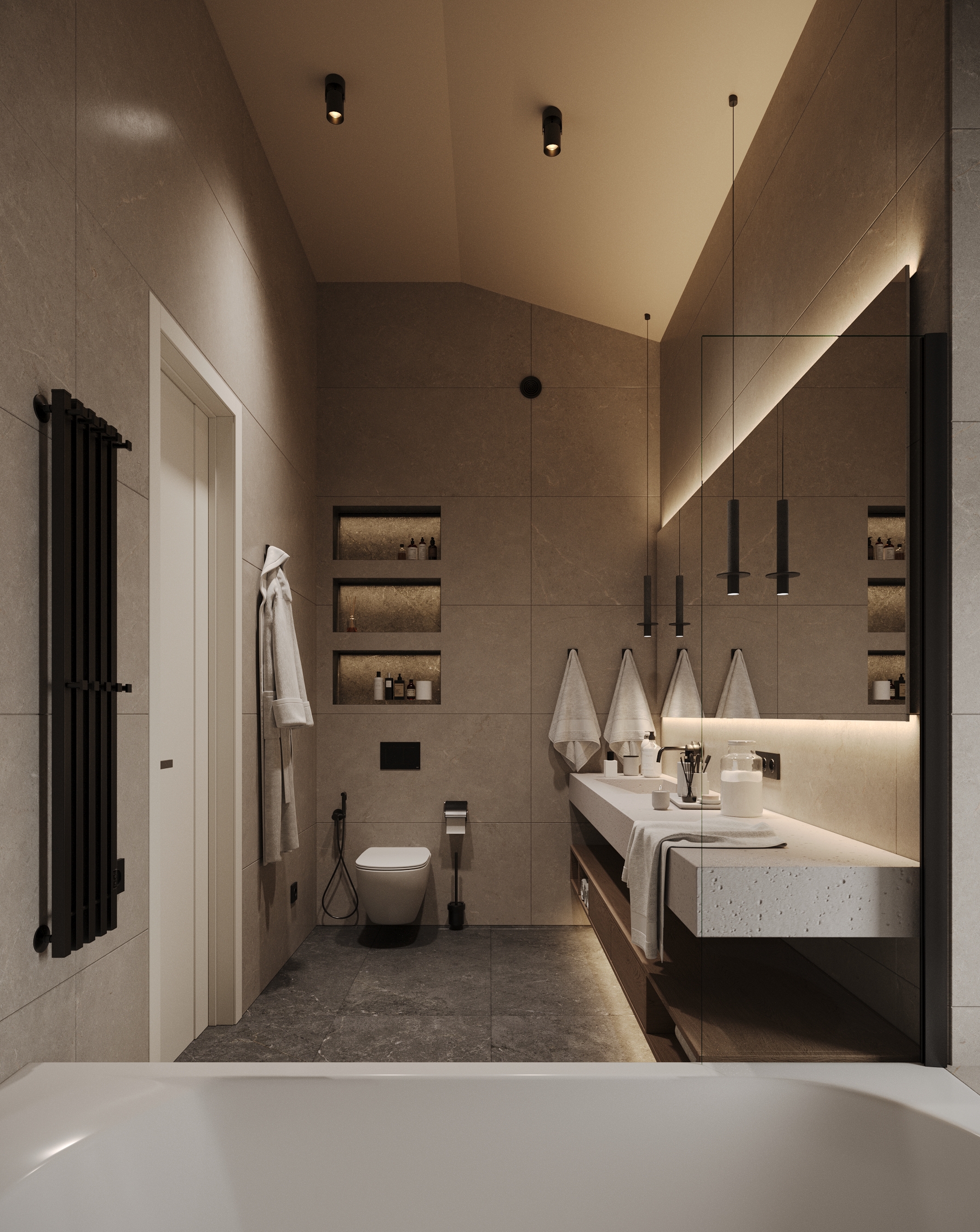 Modern house 2-floor-17