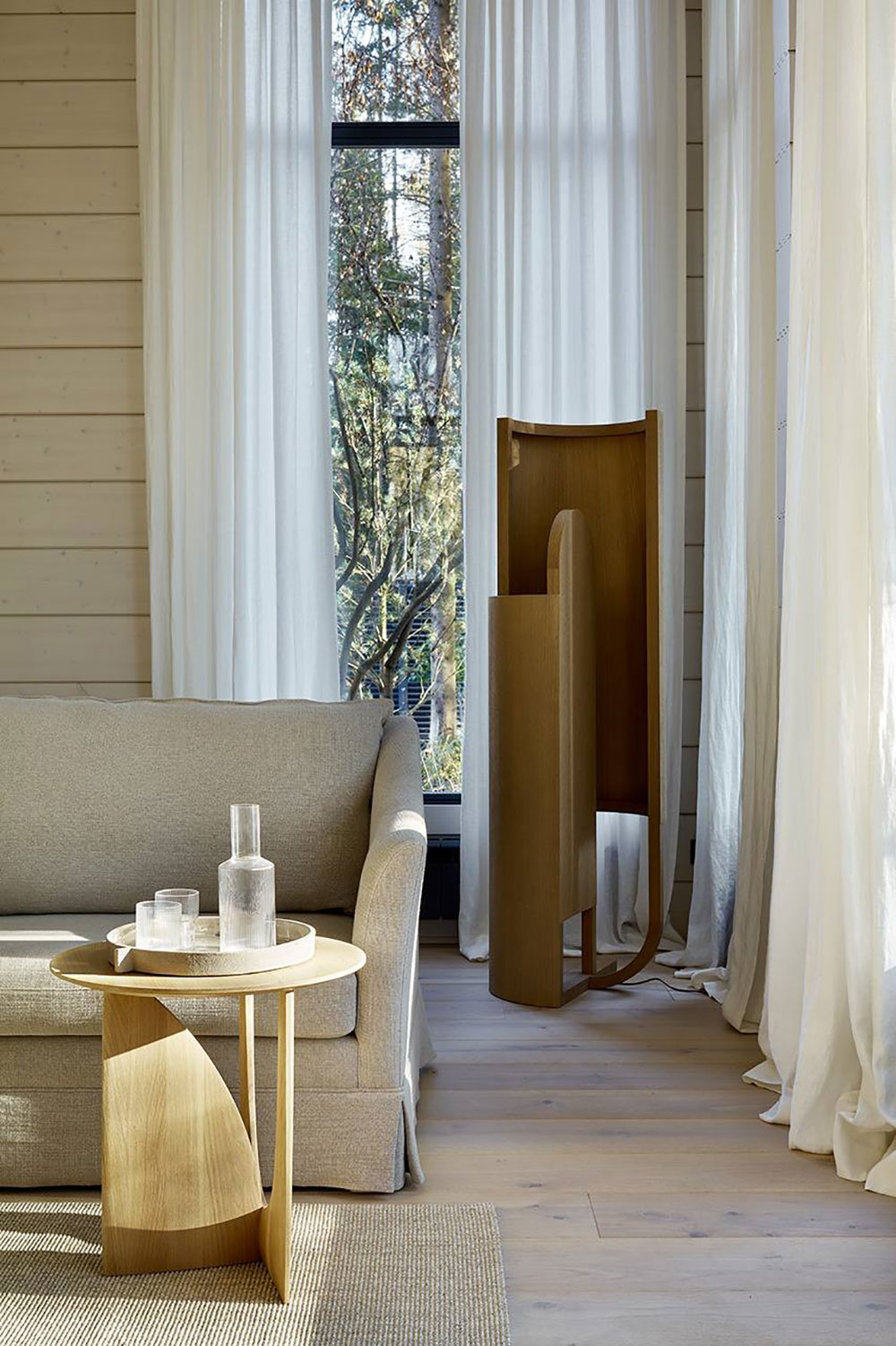 莫斯科现代木屋的极简魅力-6