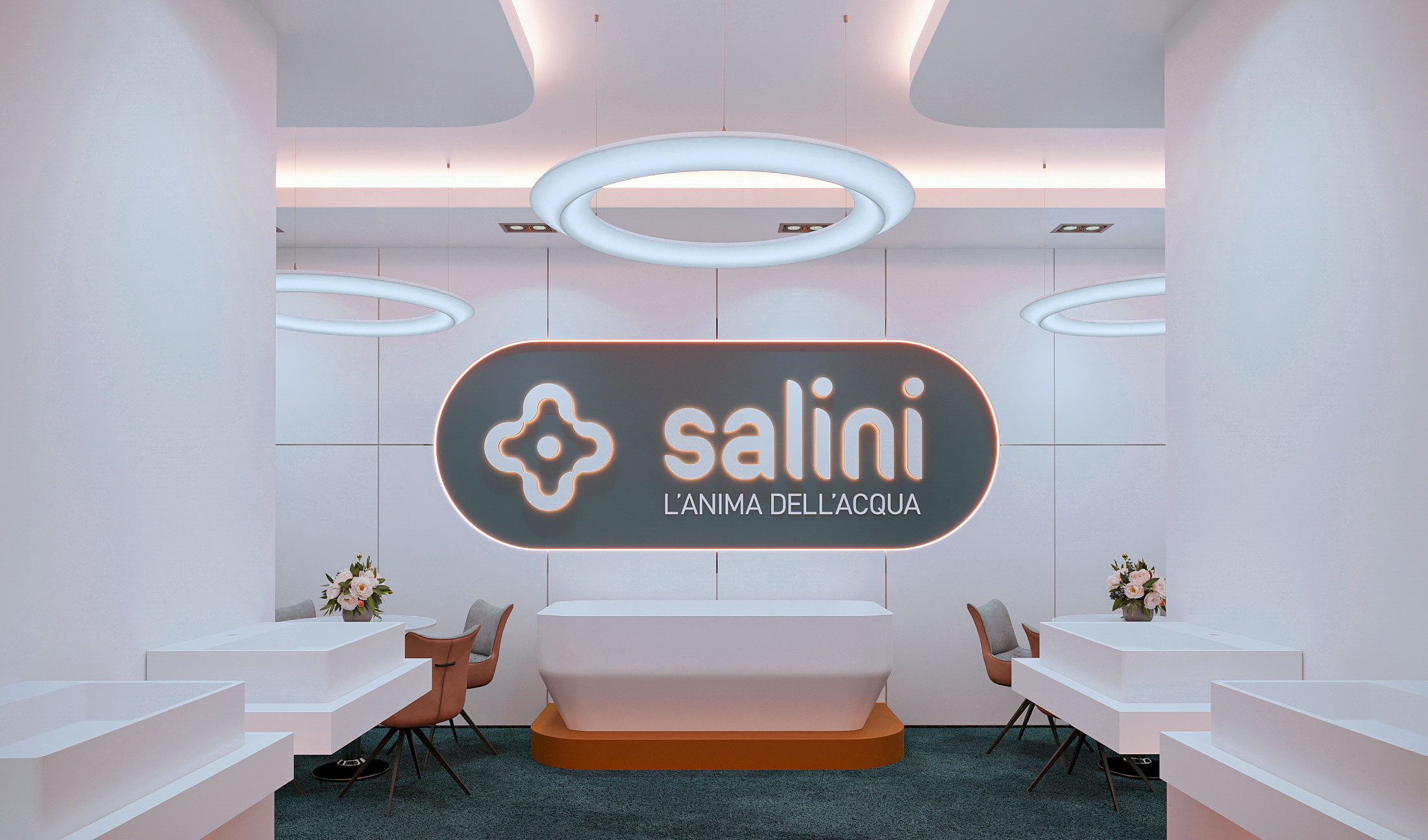 exhibition stand for the company SALINI-11