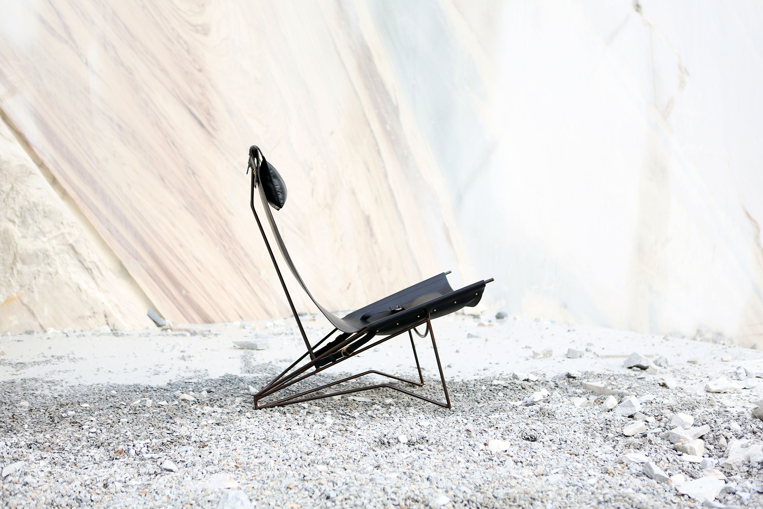 Venezia Leather Lounge Chair-0