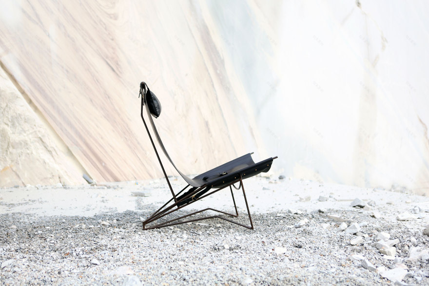 Venezia Leather Lounge Chair-0