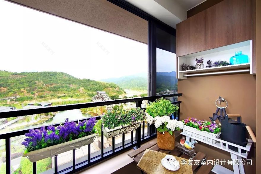 美式风格福州永泰万科城·大樟溪岸 85㎡样板间-11