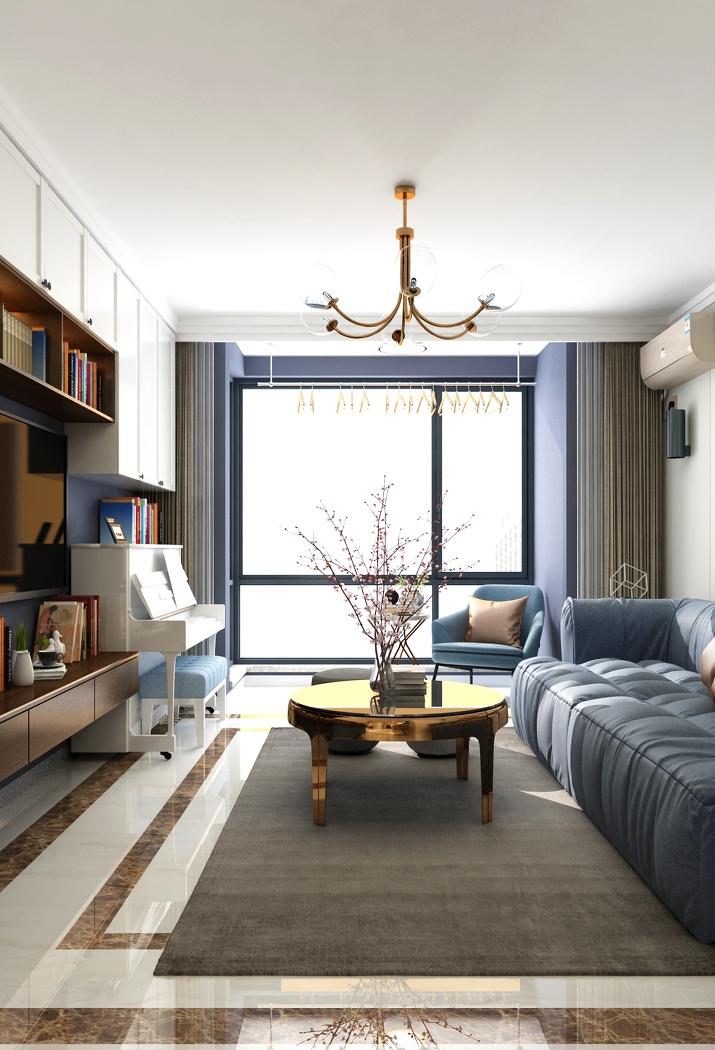 北京朝阳翠城馨园蓝色惬意之家-10