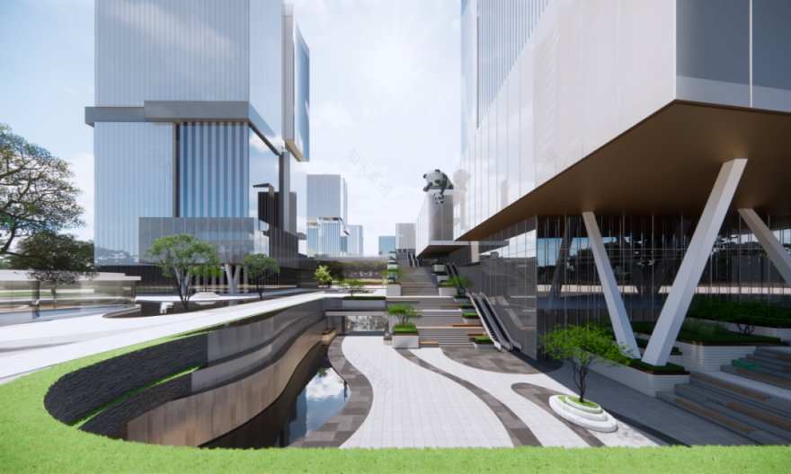 原创中标|嘉兴南湖超高层TOD综合体项目-23