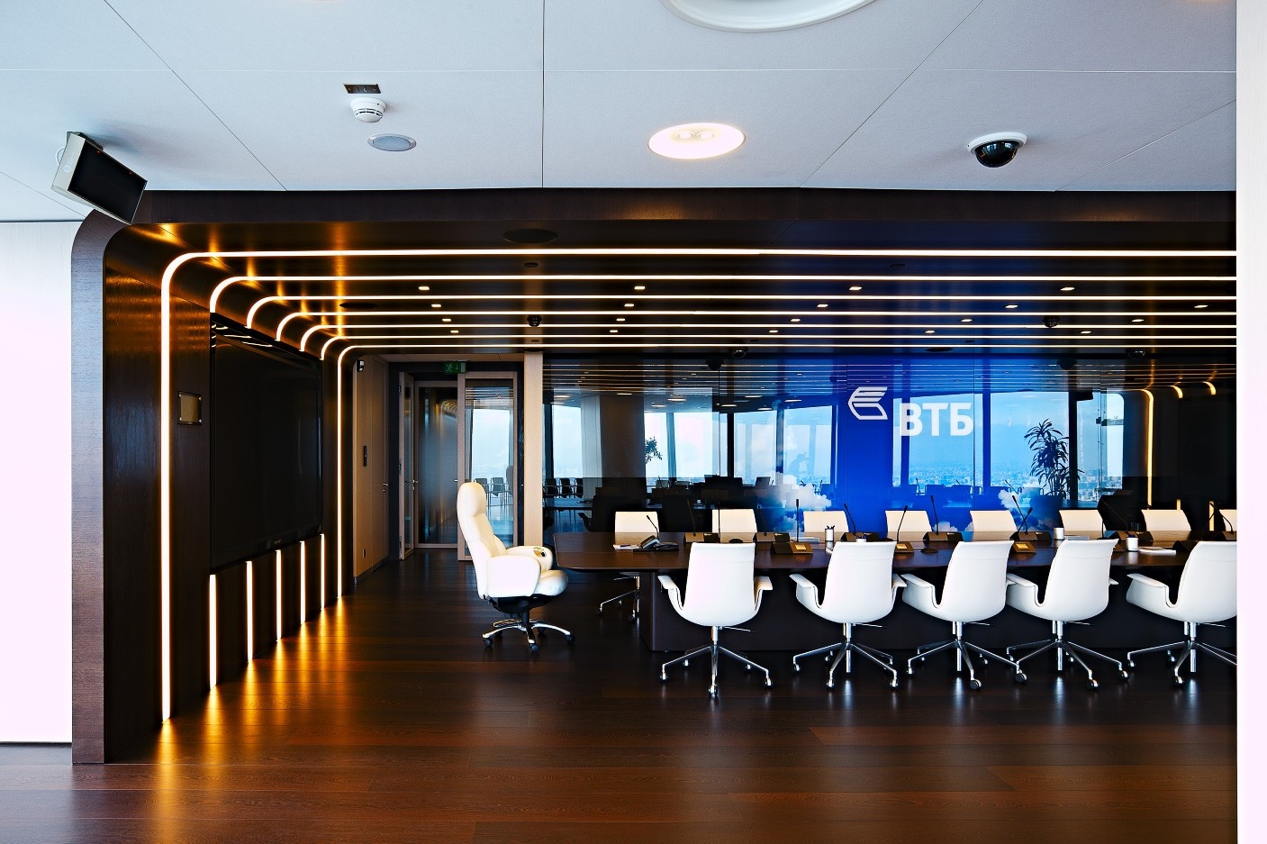 莫斯科“联邦”塔楼 VTB 银行办公室-17