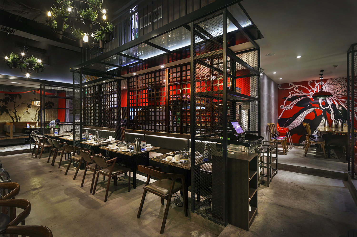主题餐厅设计·黄记煌：菊庭，喧嚣城市中的一片净土-22