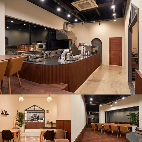 27 坪温馨白色&木质调咖啡厅设计，舒适氛围营造-1