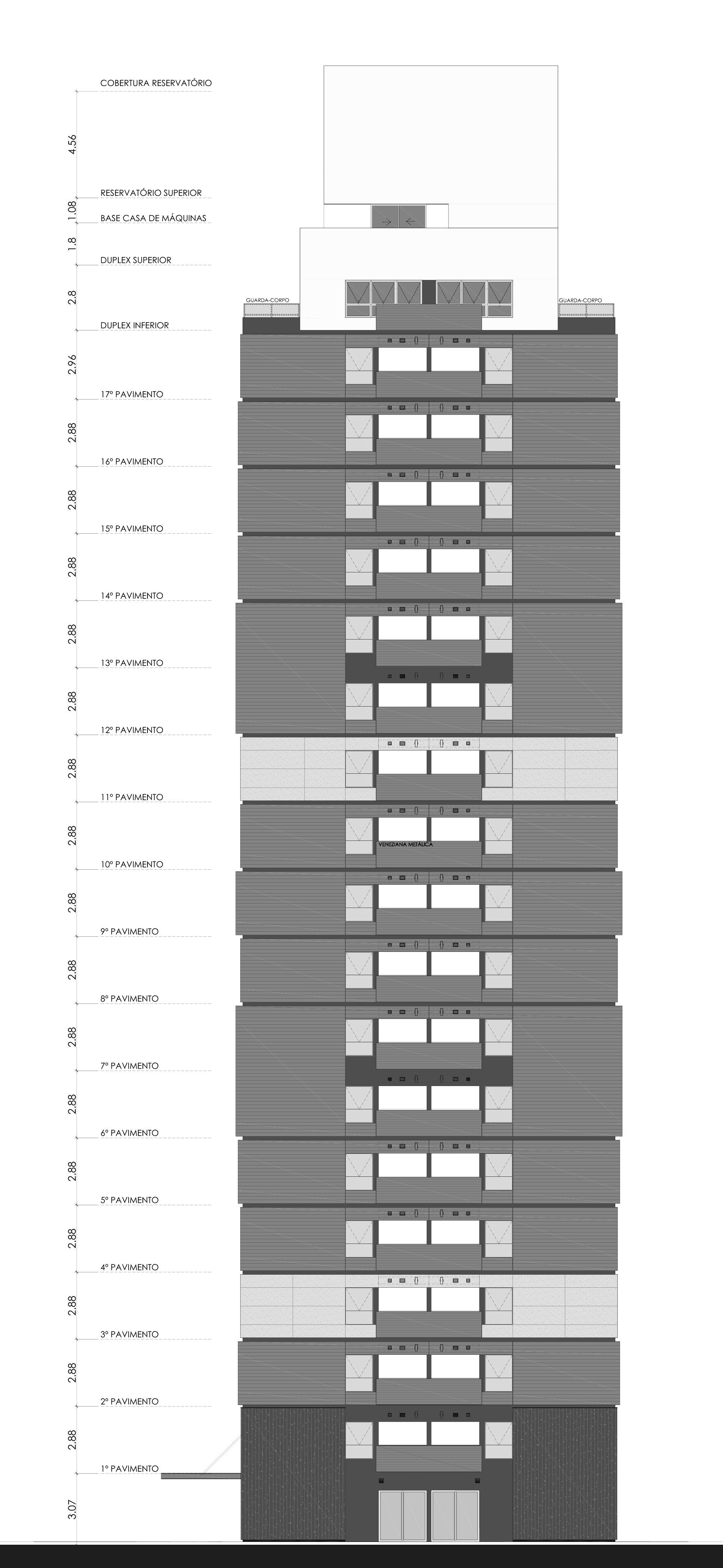 巴西圣保罗 Campo Belo 住宅大楼，灵活空间与工业风格的完美结合-64