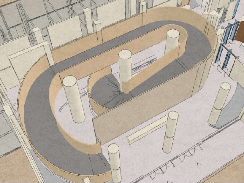 长沙盛地运动&阿里体育展厅 | 动感橙色 Industrial Chic-32