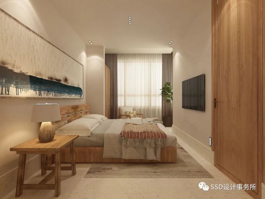 大地色调的现代家居,寻觅和谐与宁静-57