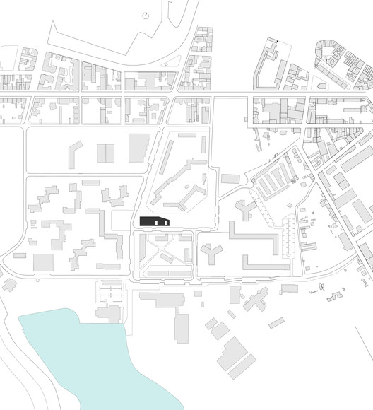 雕塑般的法国 Centre Le Lac 文化中心,打造多功能的社区聚集地-12