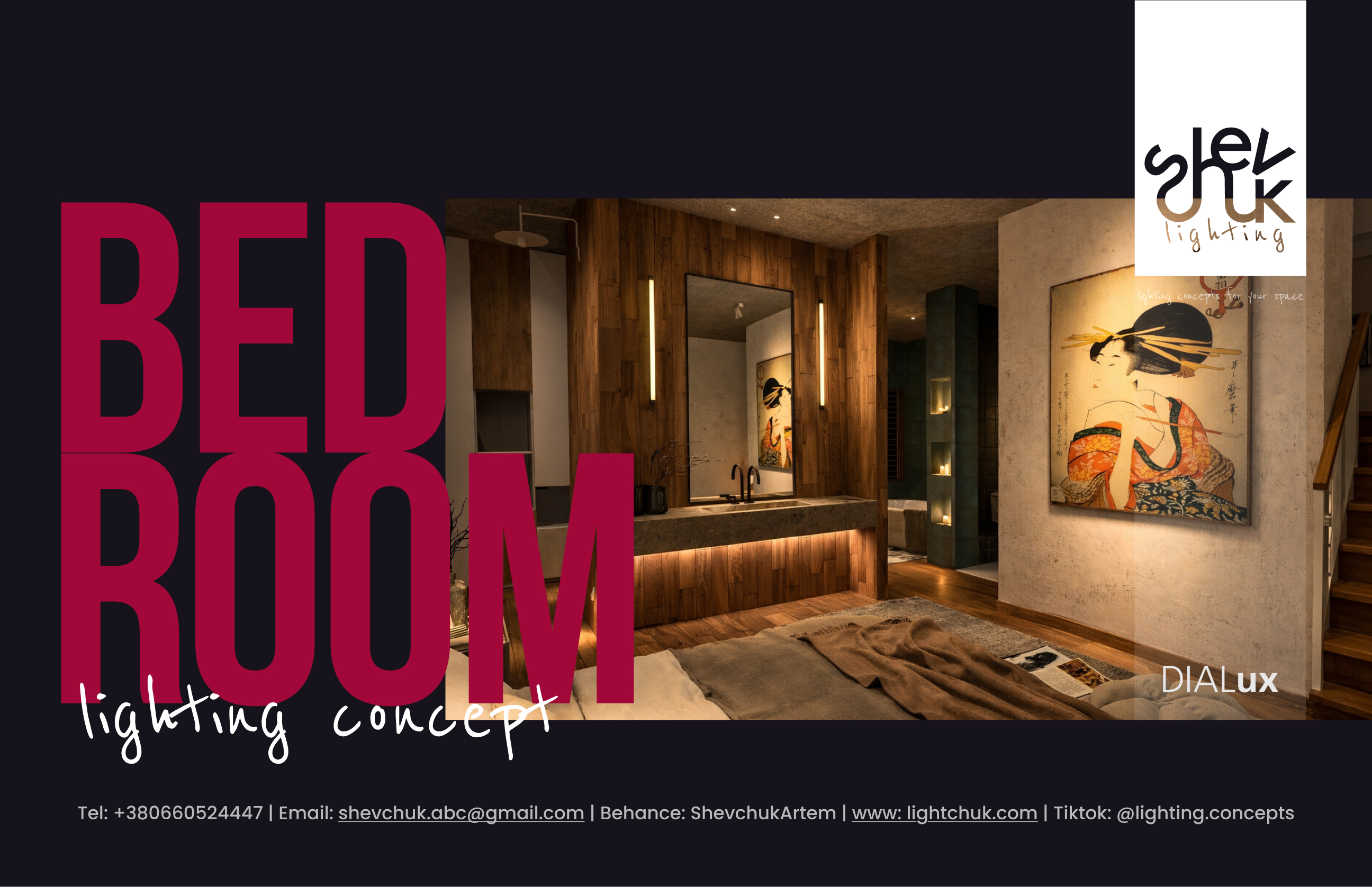 BEDROOM LIGHTING DESIGN | Dialux Evo-0