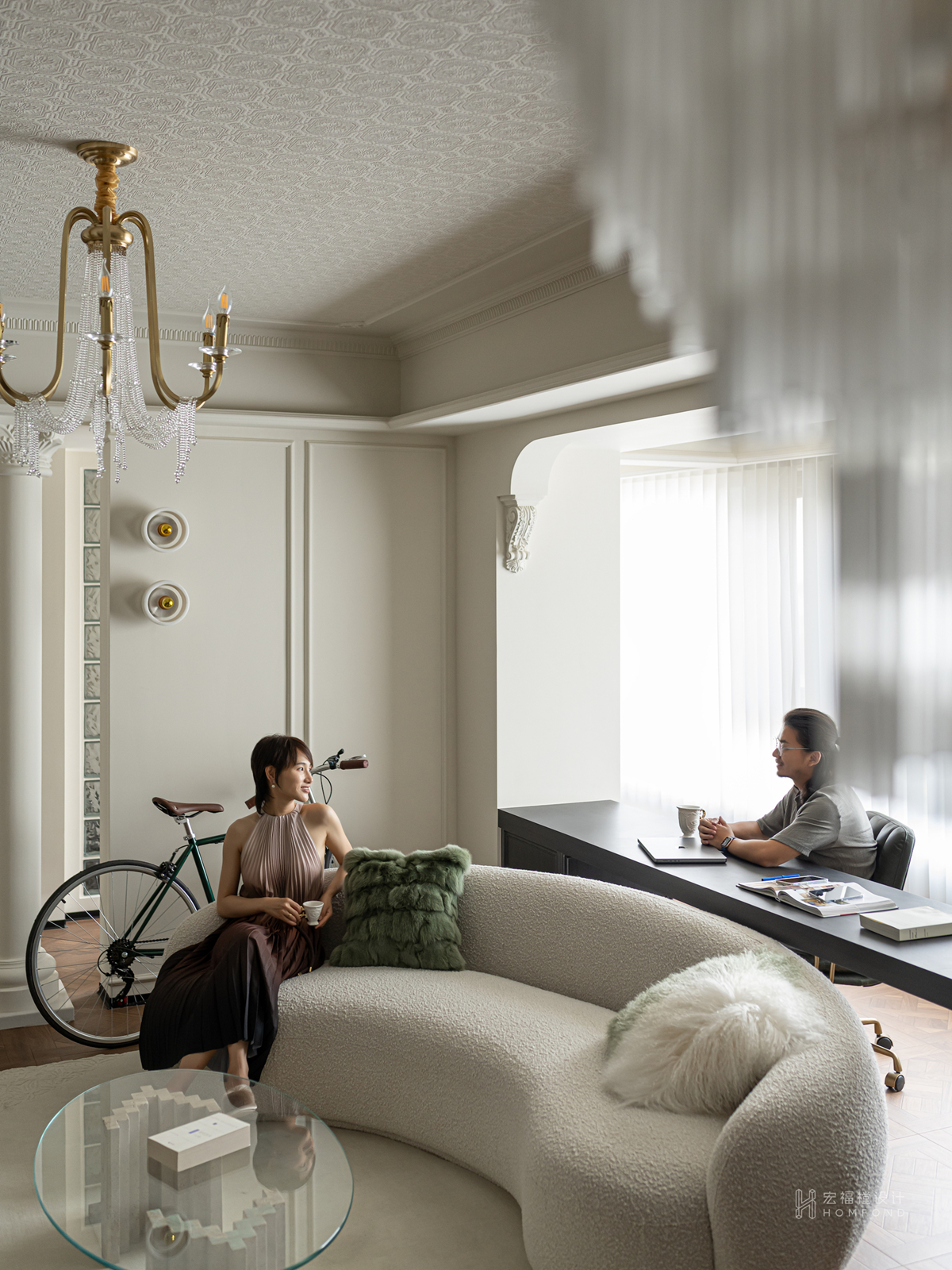 宏福樘实景 · June · 140㎡四室改两室丨中国成都丨宏福樘设计-48