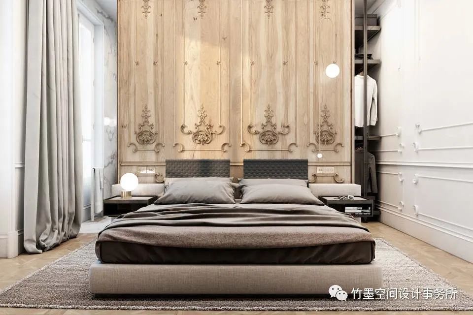 优雅轻奢的私宅设计丨竹墨空间设计事务所-23
