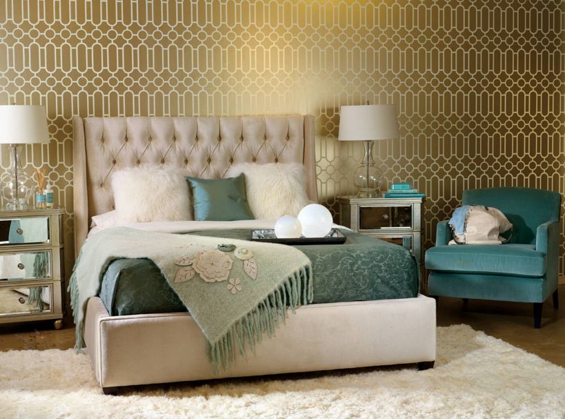 20 Ways Bedroom Wallpaper Can Transform the Space-9