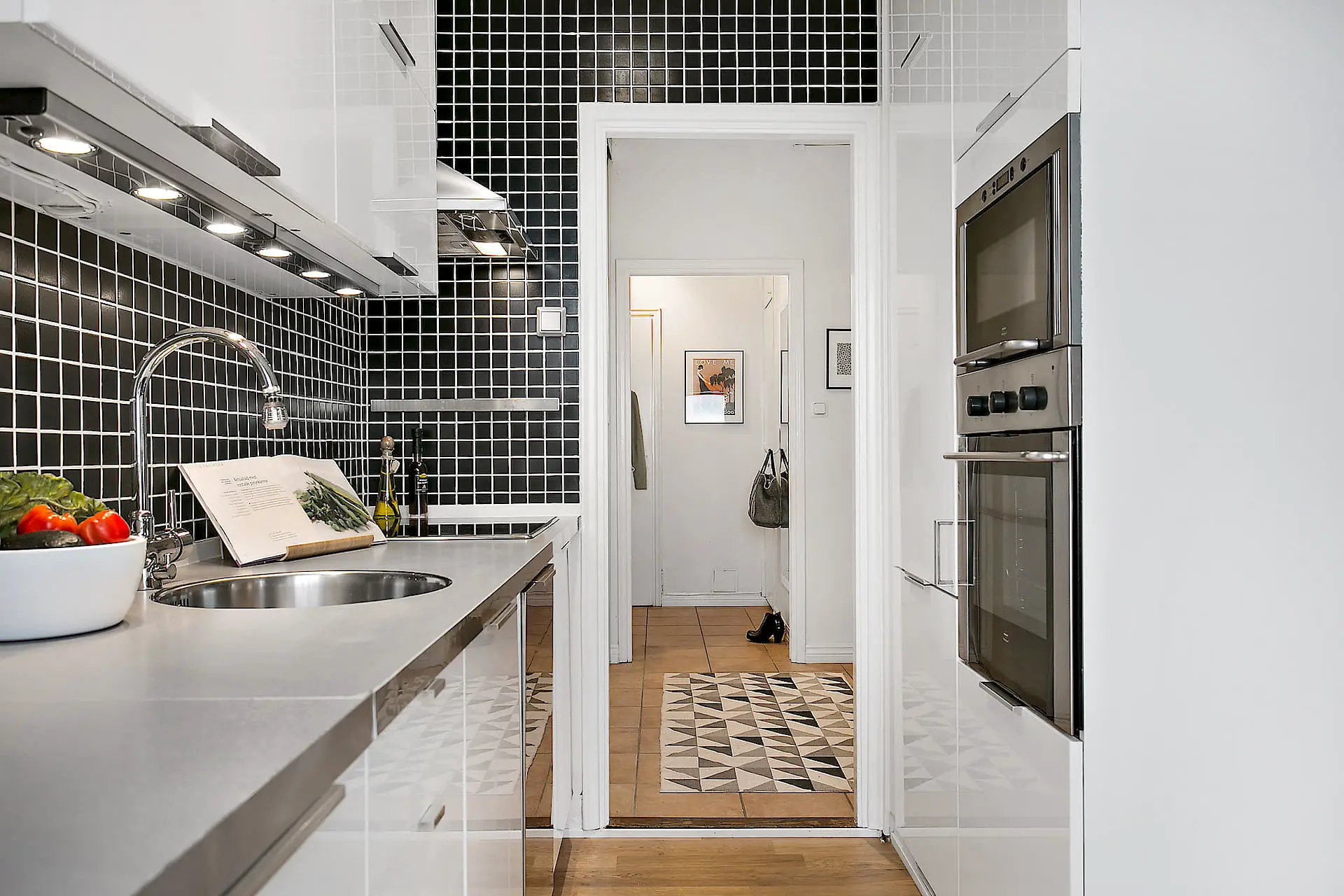 灰色优雅 · 一居室空间设计-8