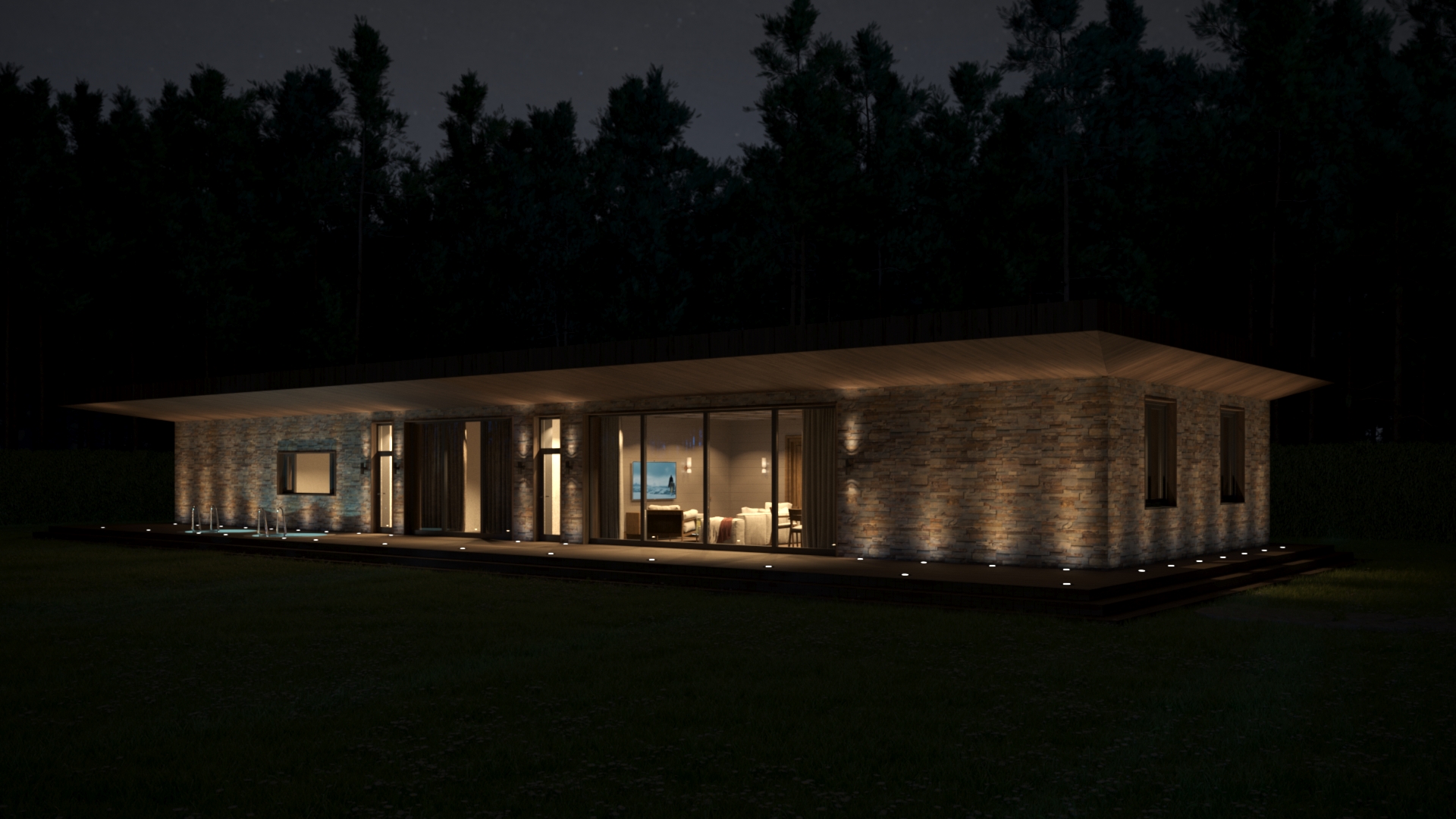 简洁单层 SPA 功能客房丨Planar 工作室-4