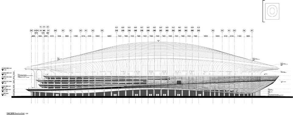 西安国际足球中心丨中国西安丨Zaha Hadid Architects（ZHA）-63