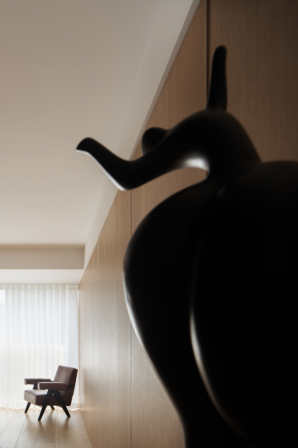 私宅原木风|素简·治愈丨中国深圳丨鸿艺源设计,例外软装设计-78