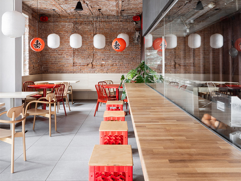 斯洛伐克 Pho King 餐厅丨SOA architekti-3