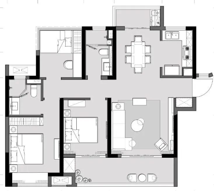 港龙·紫誉华庭售楼处与样板间丨中国惠州丨EH DESIGN GROUP易和室内设计-84