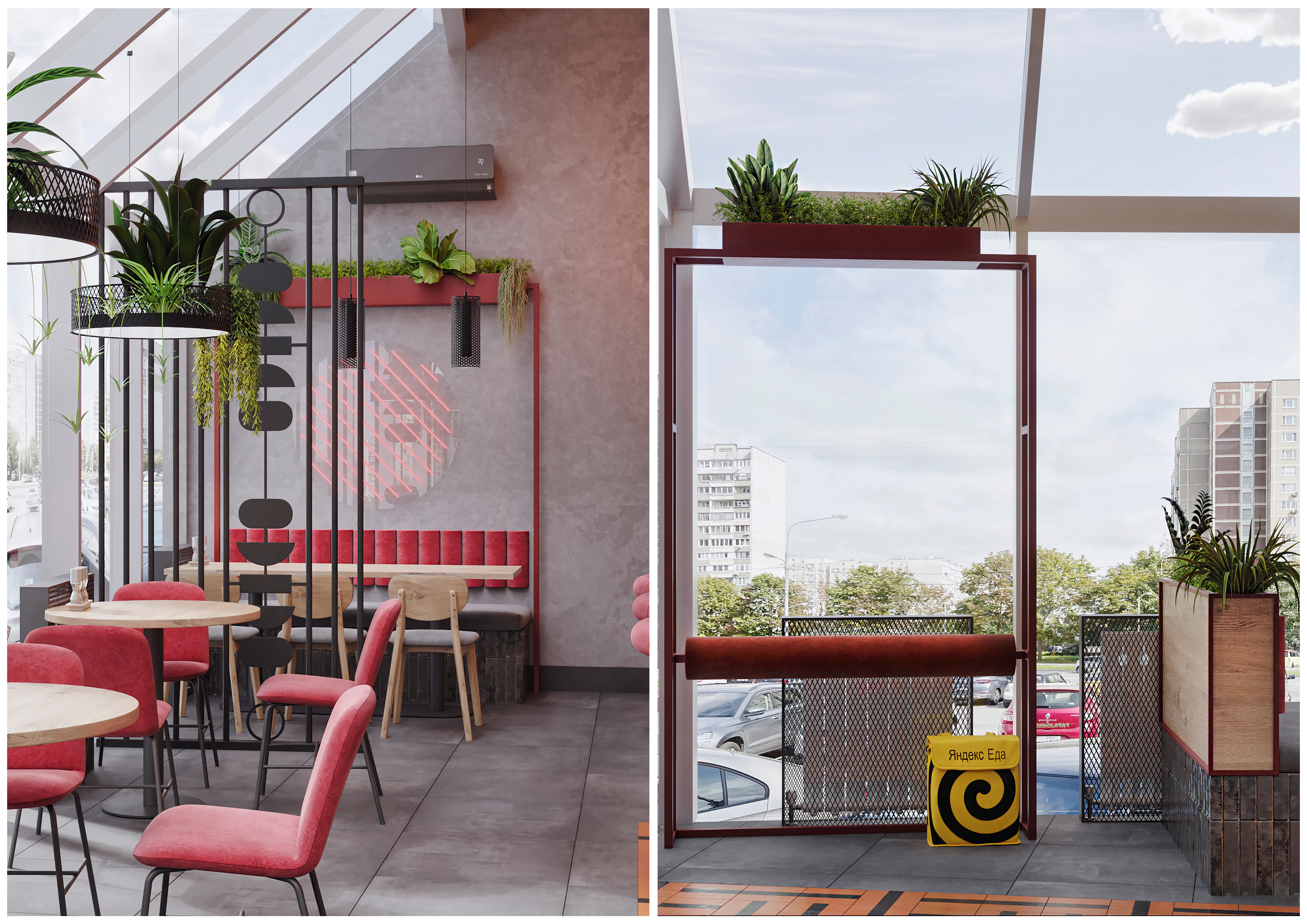 烤肉店（注：KEBAB常见指烤肉，KEBAB'S可理解为经营烤肉的店铺，这里结合俄语语境推测如此翻译） 丨俄罗斯莫斯科丨Muravina Anna,Sazonova Elena-13