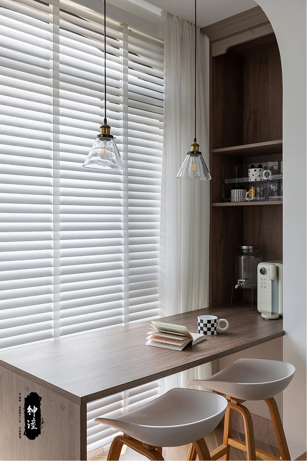 山水黔城简美风格跃层设计案例丨绅潼设计工作室-30