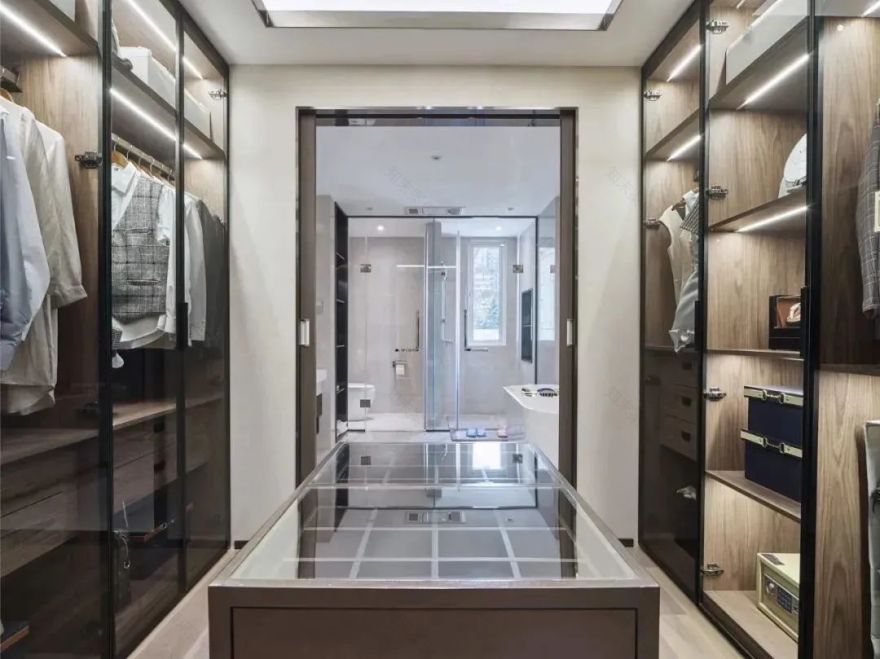 铜川绿地不夜城叠墅样板间丨中国铜川丨上海栖丞室内设计工程有限公司-25