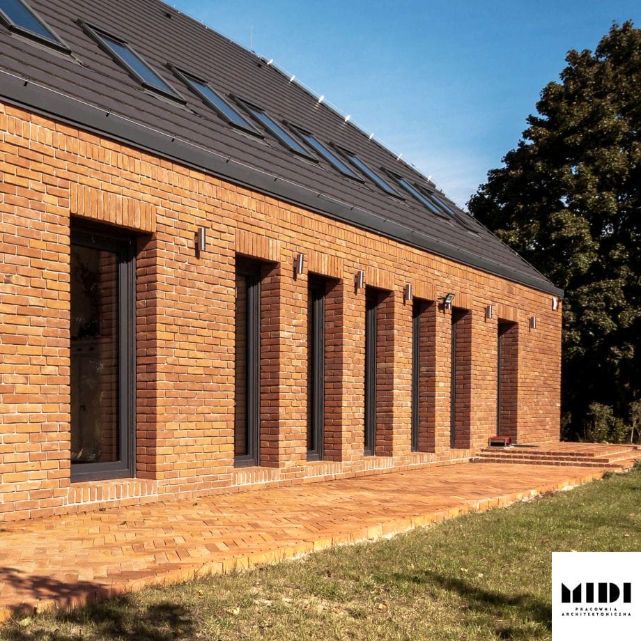 Ceglany dom  Idea Domu（砖砌房屋）-16