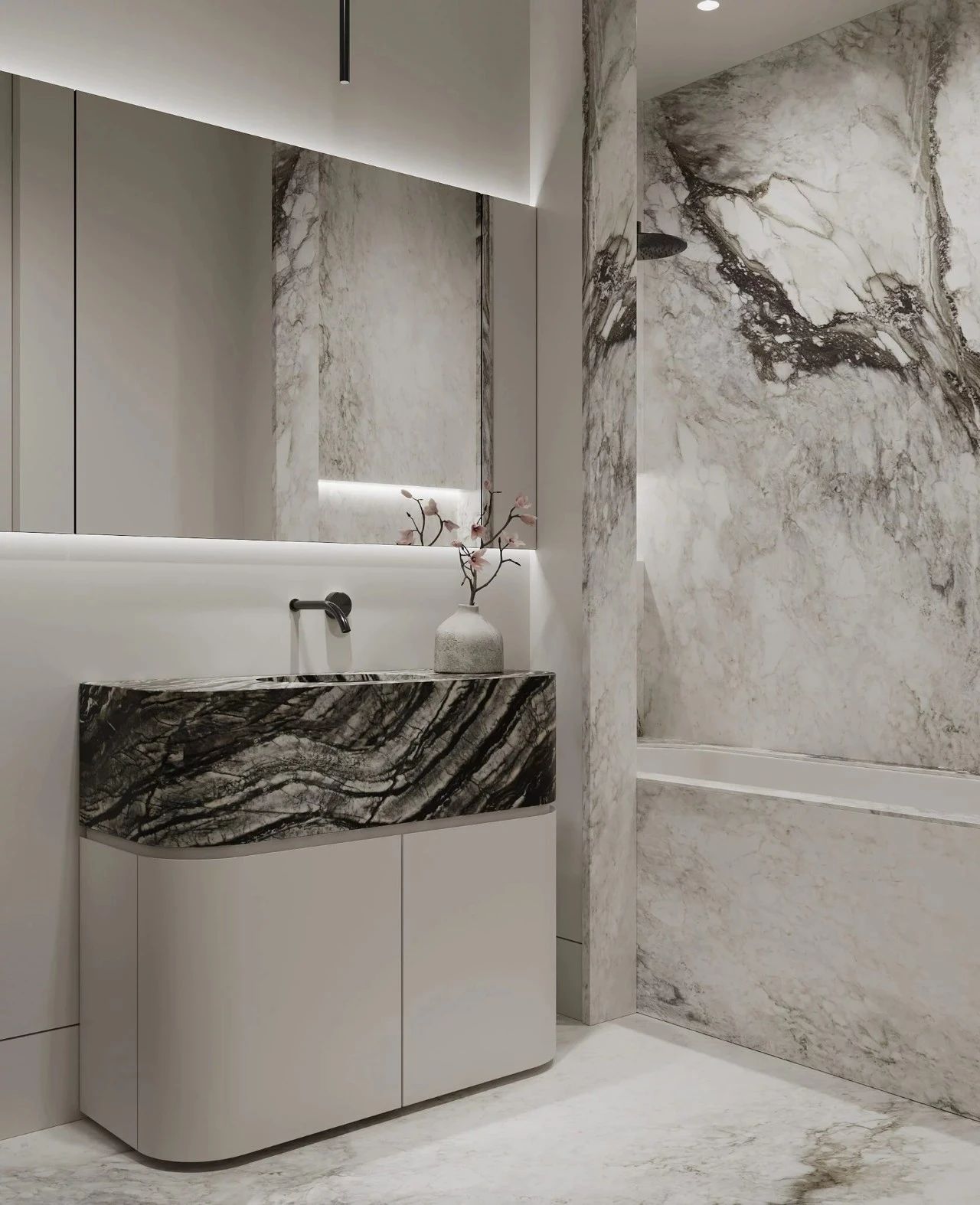 经典莫斯科住宅丨俄罗斯莫斯科丨BELOUSOVA INTERIOR DESIGN-92