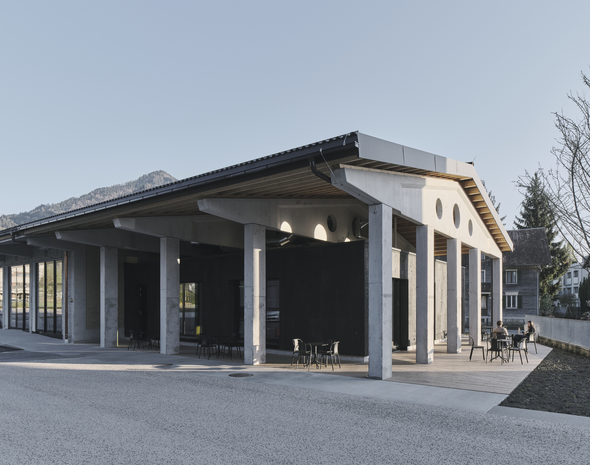 波斯特车库校园丨奥地利丨NONA Architektinnen-33